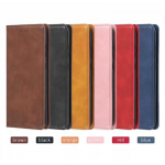 Magnetic Book Cover Case for Samsung S20 Plus SM-G985 Card Wallet Leather Slim Fit Look